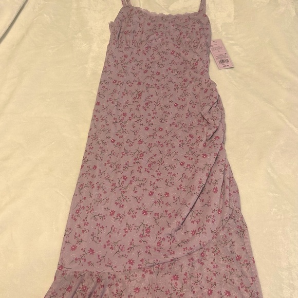Wild Fable (Target) Purple/Pink Floral Mesh Dress (S) - Picture 6 of 6